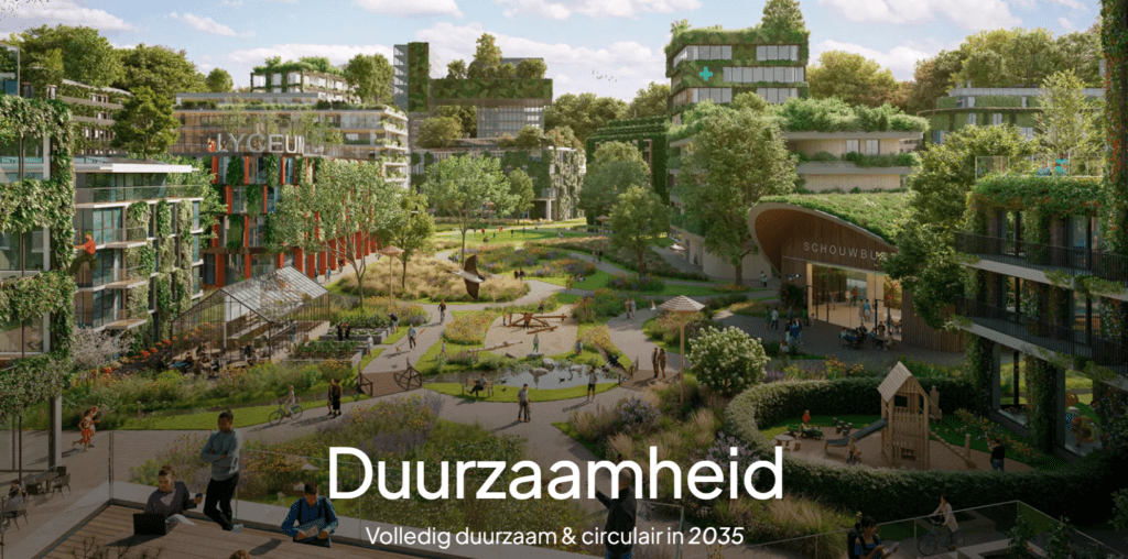 een prachtige groene toekomst